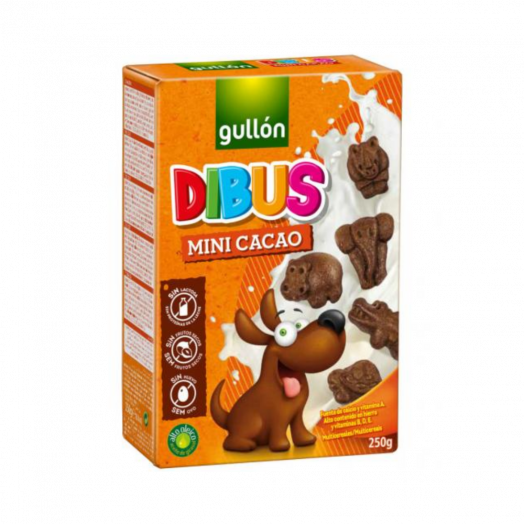 Печиво Dibus Mini Cacao 250г ТМ Gullon