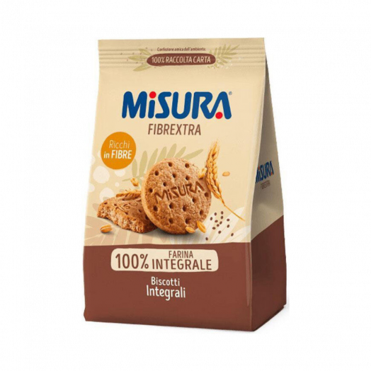 Пісочне печиво з 6 злаками Misura 330г