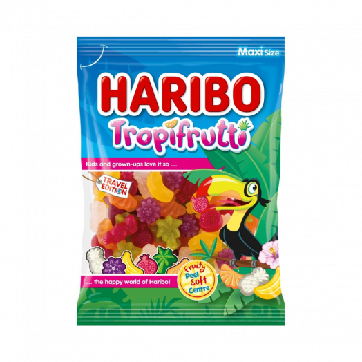 Желейные конфеты со вкусом тропических фруктов Haribo 175г