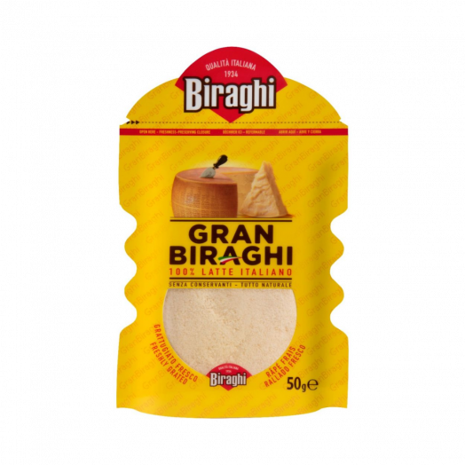 Сыр Гран Бирархи тертый 50г ТМ Biraghi