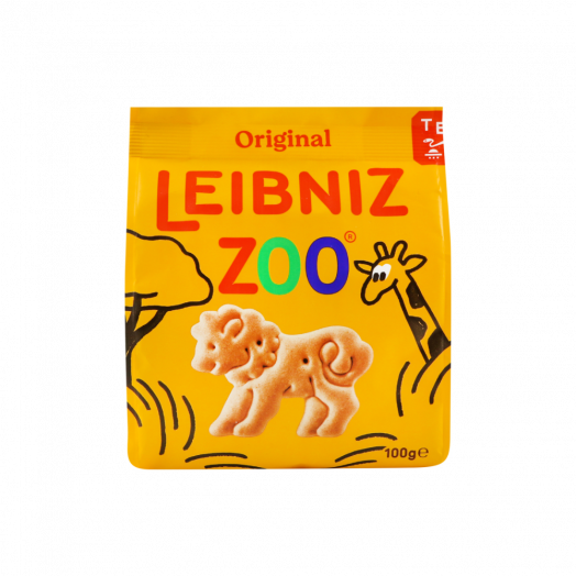 Печенье Bahlsen ZOO сливочное 100г ТМ Leibniz