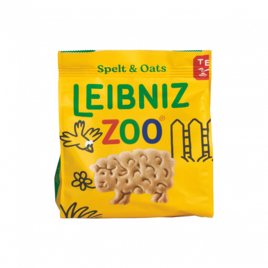 Печиво Bahlsen ZOO спельта овес 100г ТМ Leibniz