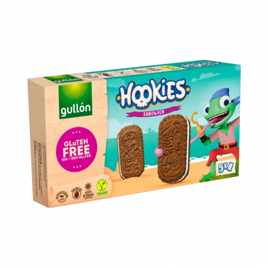 Печиво без глютену Hookies сендвіч 230г TM Gullon