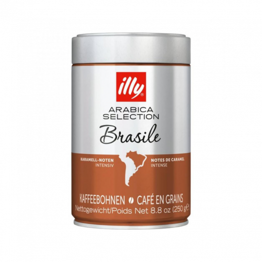 Кофе в зернах illy Brazil Monoarabica ж/б 250г ТМ illy