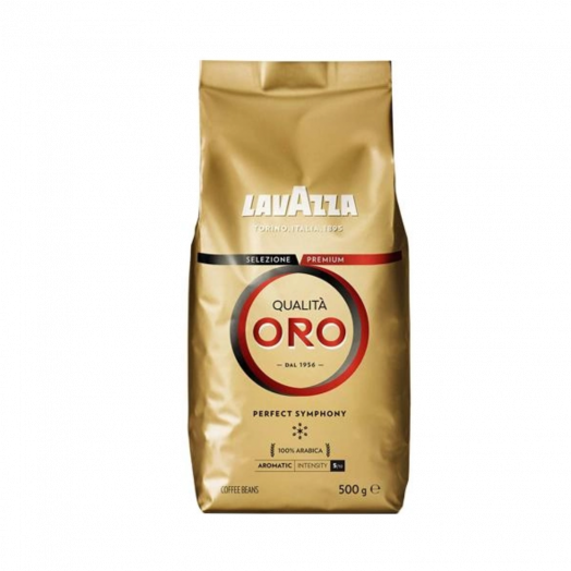Кофе в зернах Qualita Oro 500г ТМ Lavazza