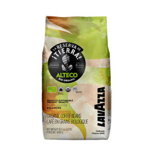 Кофе в зернах Tierra Alteco Bio Organic 1кг ТМ Lavazza