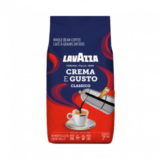 Кава зерно Crema Gusto Classico 1кг ТМ Lavazza