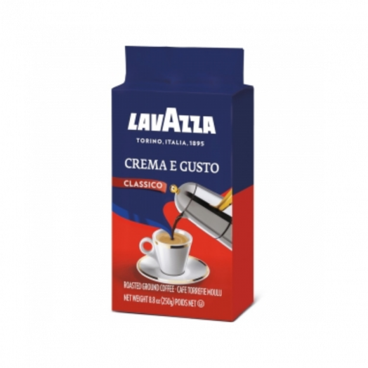 Кава мелена CREMA e Gusto gusto classico 250г ТМ Lavazza