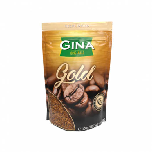 Кава розчинна Gold 300г ТМ GINA
