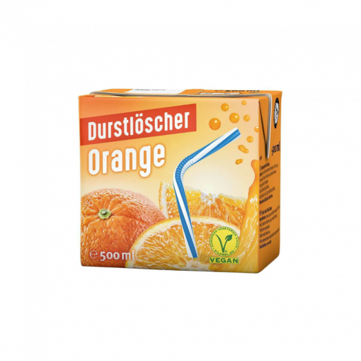 Сік апельсиновий 0.5л ТМ DURSTLOESCHER
