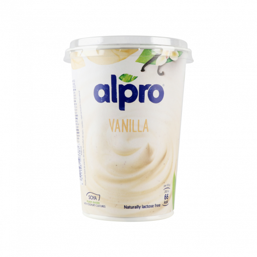Йогурт ферментований соя-ваніль 4% 500г TM Alpro