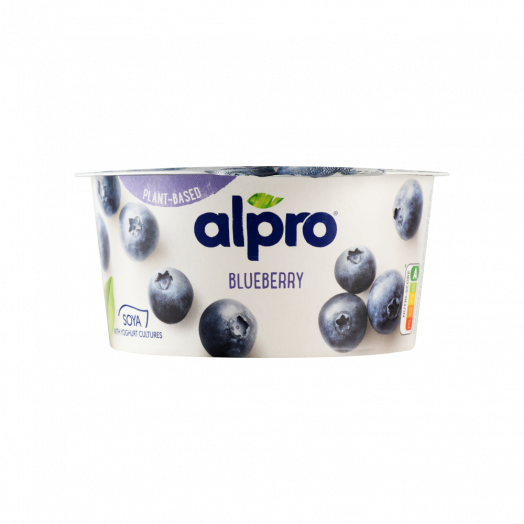Йогурт ферментированный с черникой 3% 150г ТМ Alpro