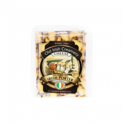 Сыр Чеддер Ирландский с пивом портер 150г TM Old Irish Creamery