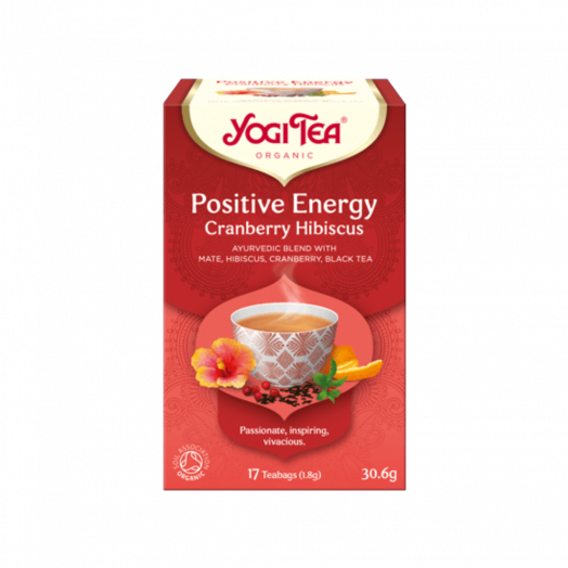Чай трав’яний з прянощами Yogi Tea «Позитивна енергія» органічний пакет 30,6г