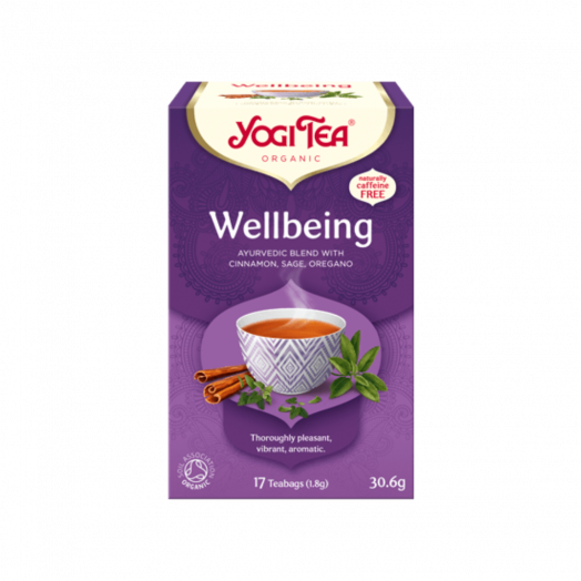 Чай трав’яний з прянощами Yogi Tea «Загальнозміцнюючий» органічний пакет 30,6г