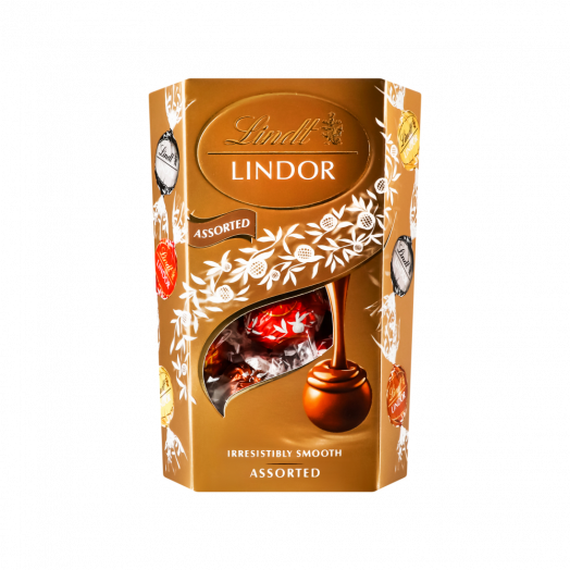 Цукерки шоколадні Assorted Lindor 200г ТМ Lindt