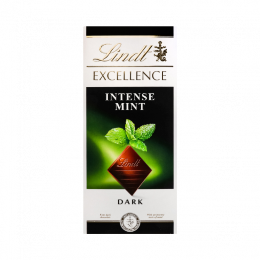 Шоколад темный Excellence Mint со вкусом мяты 100г TM Lindt