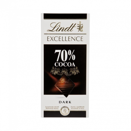 Шоколад Lindt Excellence 70% гіркий 100г