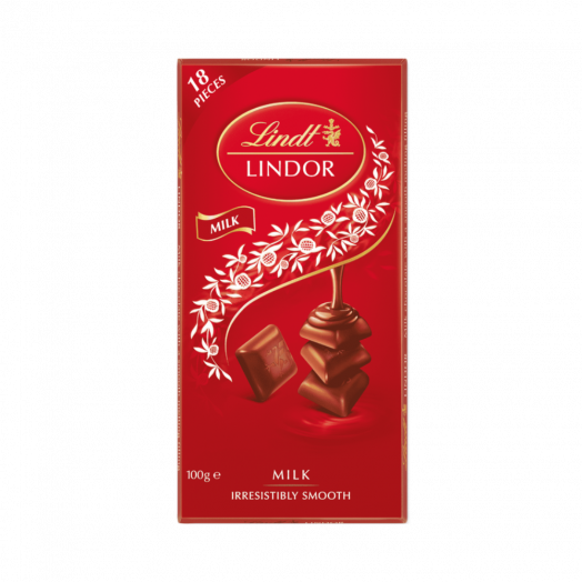 Шоколад молочный Lindt Lindor 100г