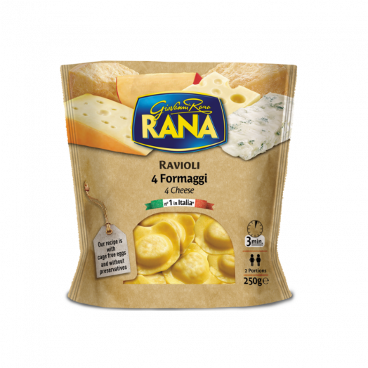 Равиоли 4 сыра 250 гр ТМ Pastificio Rana S.p.A.