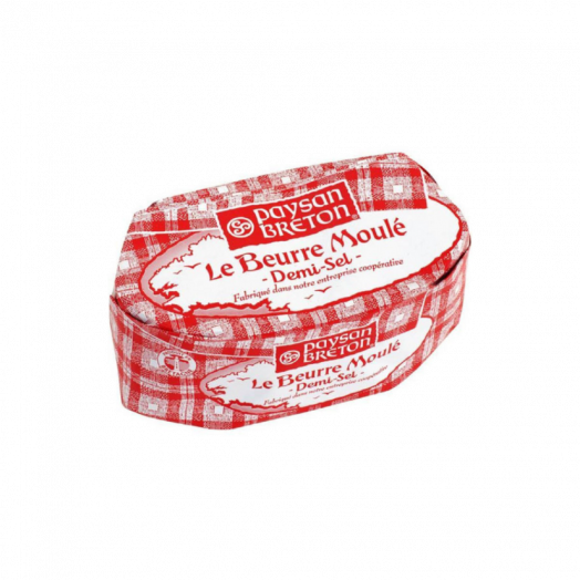 Масло полусоленое формовое 80% 250г ТМ Paysan Breton