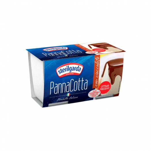 Десерт Панна кота Шоколадная 90g X2 12% -14% ТМ "Sterilgarda Alimentari"