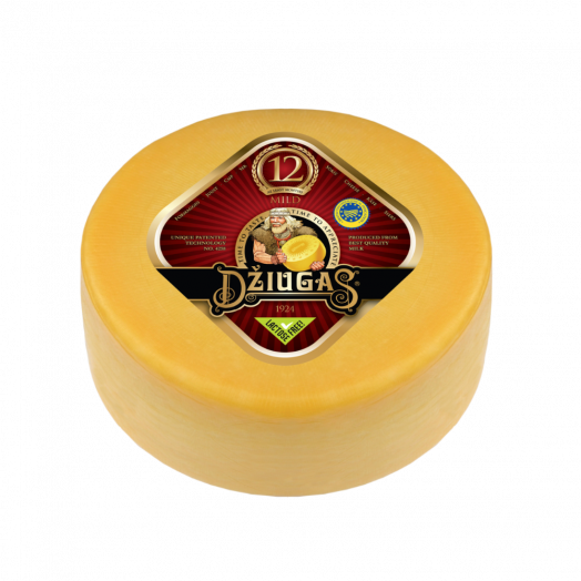 Сыр твердый "Джюгас" 40% Mild, 12 мес. , 100г