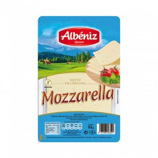 Сыр Моцарелла 45% 65г ТМ Albeniz