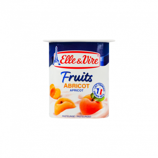 Десерт молочний з абрикосом 2,3% 125г ТМ ELLE&VIRE