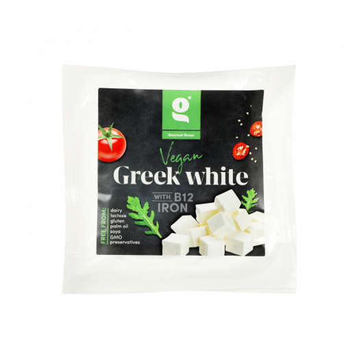Фета рослинного походження зі смаком грецького сиру 150г ТМ Gourmet Green