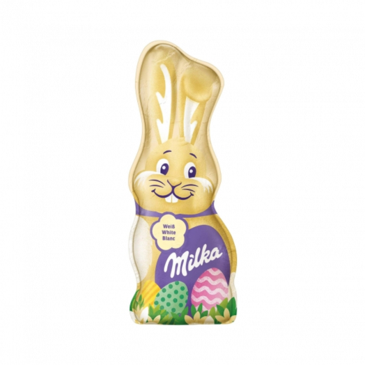 Шоколад Milka фигурка Bunny Easter Пасхальный кролик White Chocolate 45г