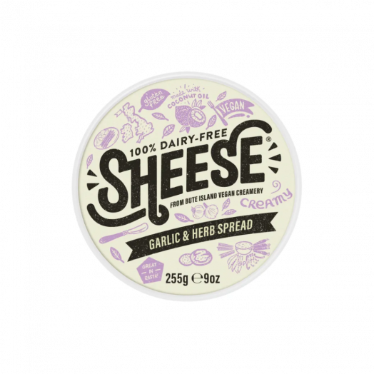 Сырная веганская паста с чесноком и травами Sheese Creamy 255г