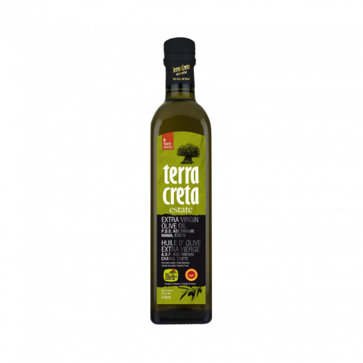 Олія оливкова Terra Creta Estate Extra Virgin 0.5л