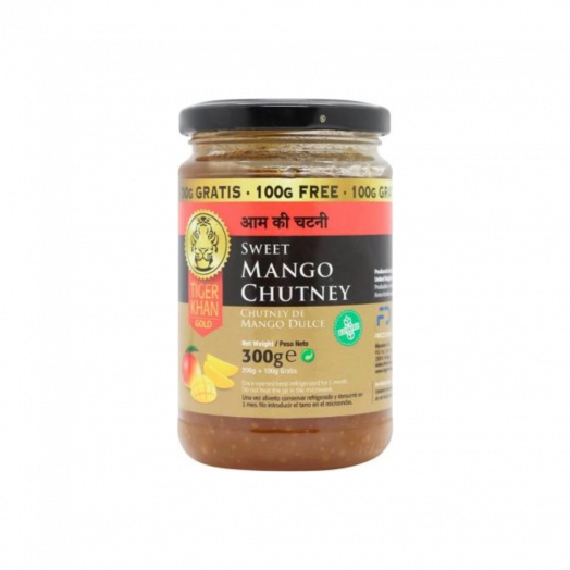 Соус Чатные Tiger Khan Sweet Mango Chutney Sauce сладкий манго 300г