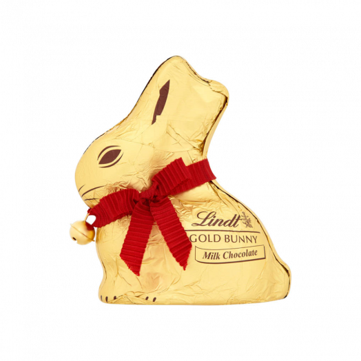 Шоколадний Великодній кролик Lindt Goldhase Milk Chocolate Easter Bunny 100г