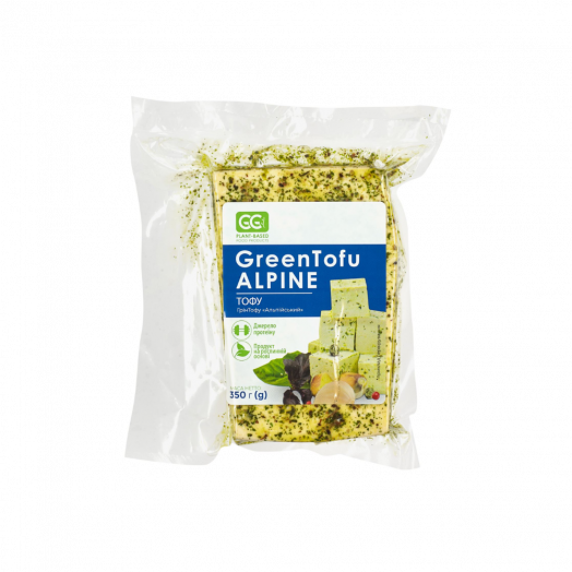 Сир соєвий Alpine тофу Green Tofu 350г