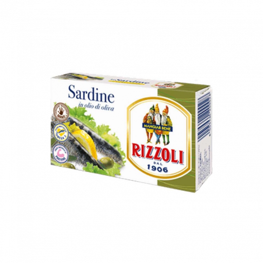 Сардина Rizzoli в оливковом масле 120г