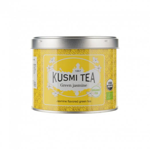 Чай зеленый Green Jasmine органический 90г ТМ Kusmi Tea