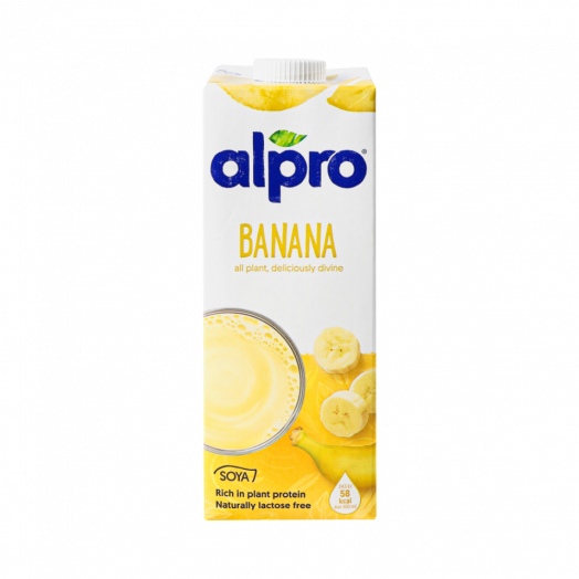 Напиток соевый (банановый) 1л ТМ Alpro