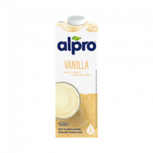 Напій соєвий ванільний 1л ТМ Alpro