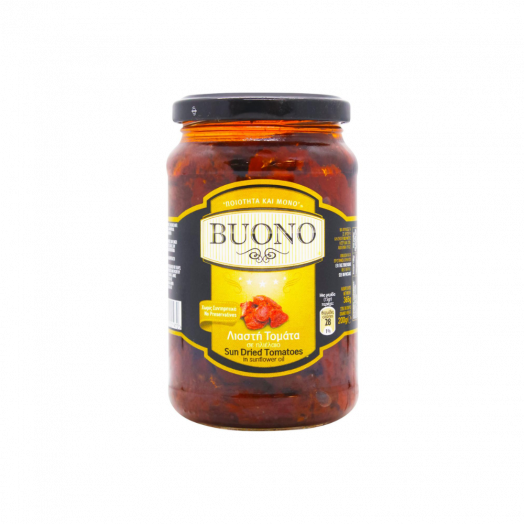 В'ялені помідори в олії 360г TM Buono