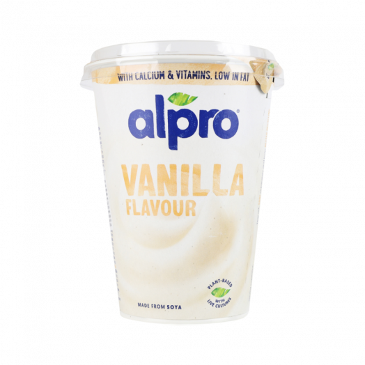Йогурт соевый ферментированный ванильный Alpro 400г