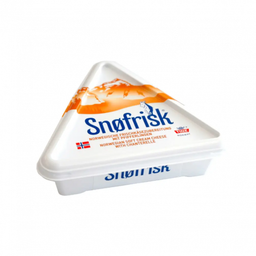 Сыр сливочный Снофриск с грибами лисички 23% 125г ТМ Tine