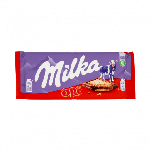 Шоколад Milka с печеньем 87г