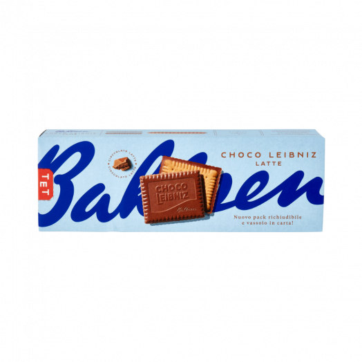 Печенье сливочное покрыто темным шоколадом Bahlsen 125г