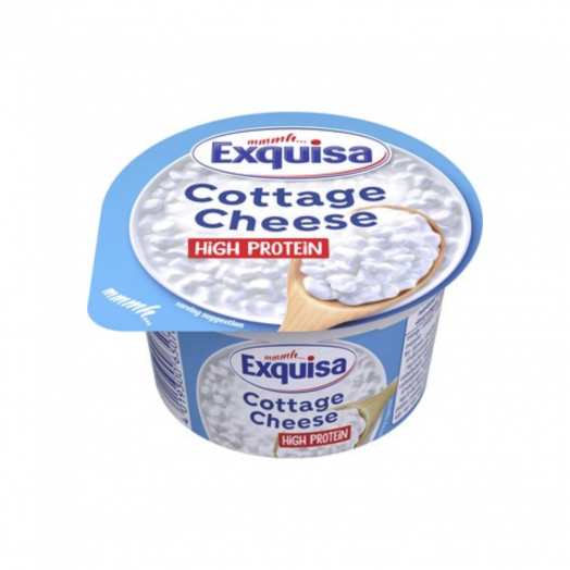 Сыр Exquisа творожный зернистый 4,3% 200г
