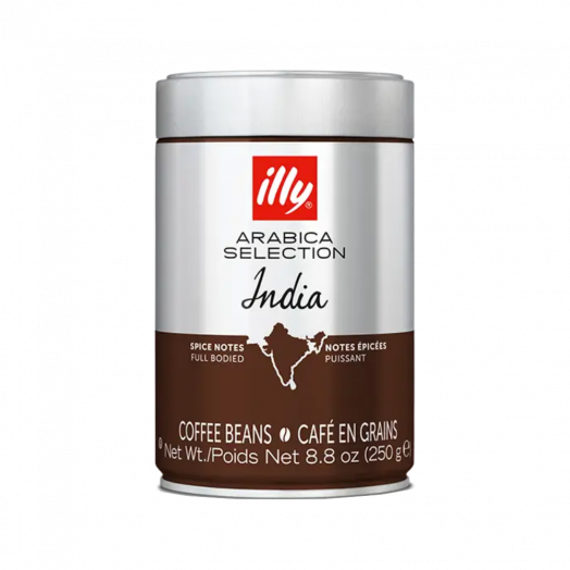 Кофе зерновой illy India Arabica Selection 250г