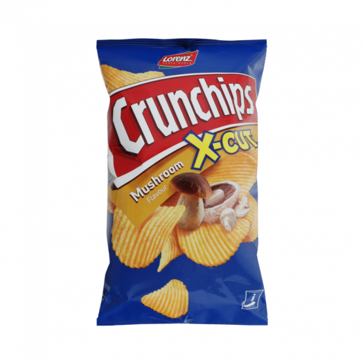 Чіпси картопляні Mashroom X-cut Crunchips Lorenz м/у 75г
