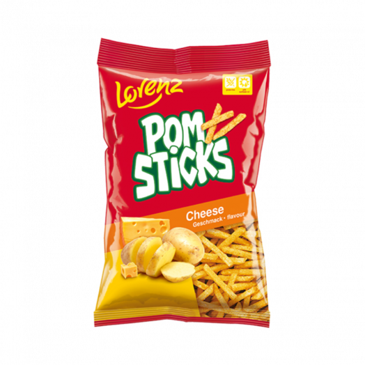 Чипси Lorenz палички картопляні Pomsticks сир 85г