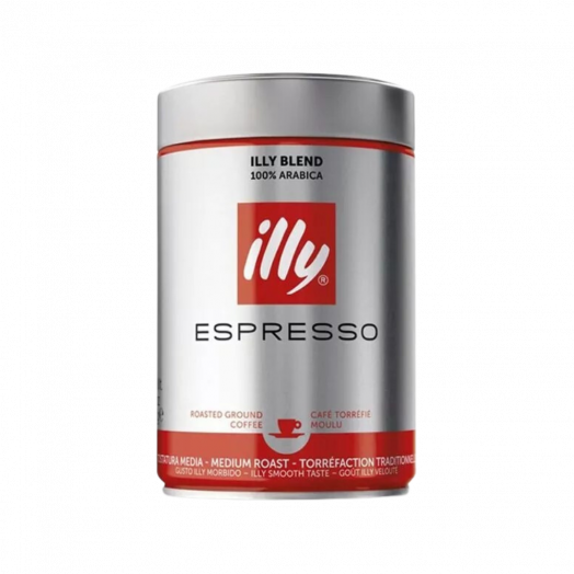 Кофе в зернах Espresso red ж\б 250г ТМ Illy